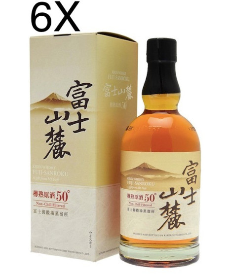 (6 BOTTLES) Kirin Distillery - Fuji Sanroku Blended Whisky - 70cl - Astucciato