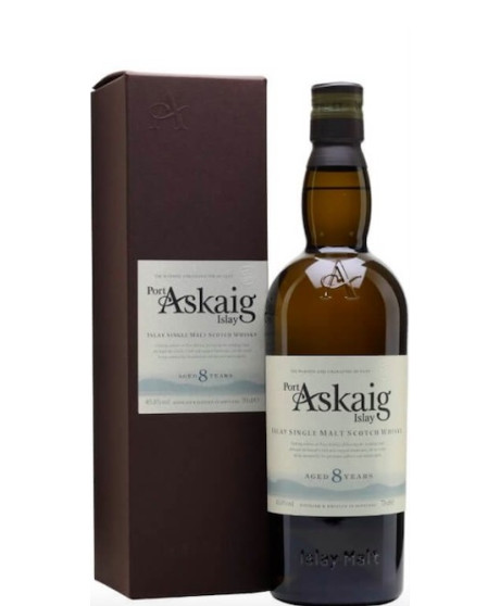 Port Askaig - 8 Years - Islay Single Malt Scoth Whisky - 70cl - Astucciato