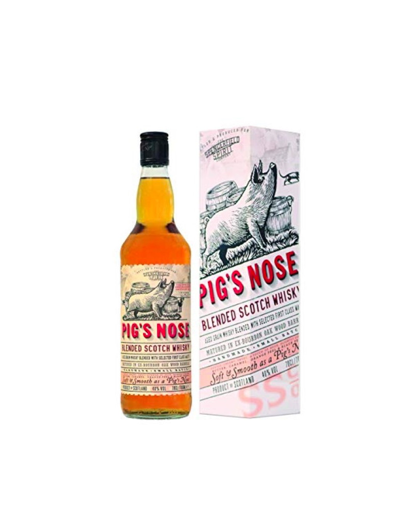 Vendita online whisky scozzese Pig's Nose. Shop online blended whisky Spencerfield, Richard Paterson