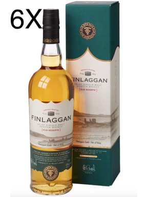 (6 BOTTIGLIE) Finlaggan Old Reserve - Islay Single Malt - 6 anni - 70cl