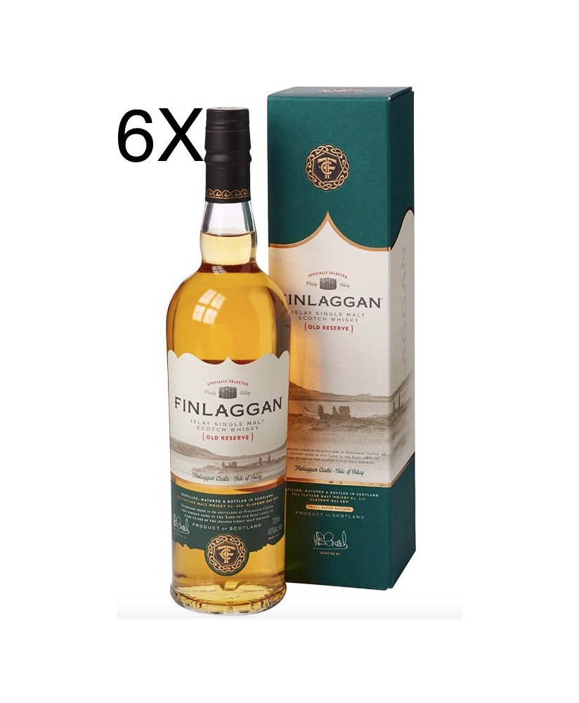 (6 BOTTIGLIE) Finlaggan Old Reserve - Islay Single Malt - 6 anni - 70cl