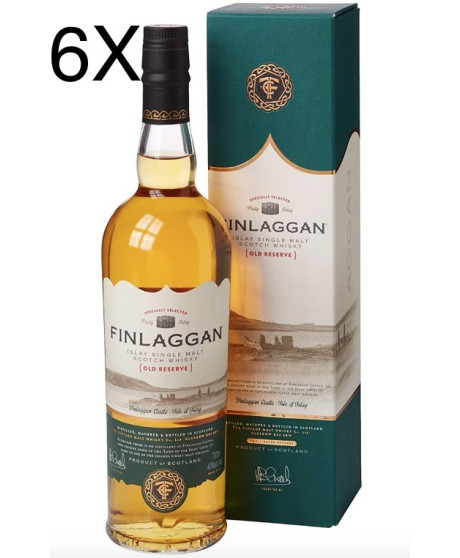 (6 BOTTIGLIE) Finlaggan Old Reserve - Islay Single Malt - 6 anni - 70cl