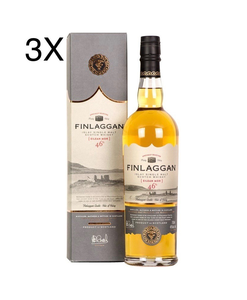 Buy online sales whiskey Finlaggan Eilean Mor 46%. Shop whiskey best price-quality