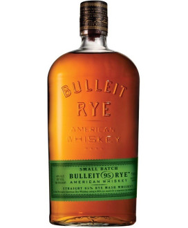Vendita online Bourbon Bulleit Rye, prodotto con il 95% si segale. Miglior prezzo on line Whisky Bulleit Rye 95