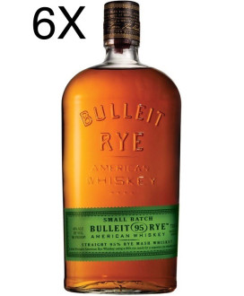 Vendita online Bourbon Bulleit Rye, prodotto con il 95% si segale. Miglior prezzo on line Whisky Bulleit Rye 95