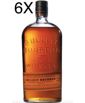 Vendita online Bourbon Bulleit Frontier Whiskey. Miglior prezzo on line Bulleit con tappo led