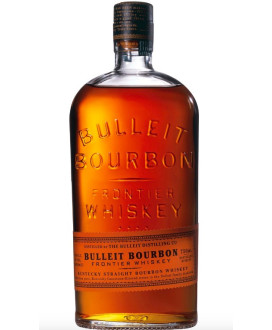 Vendita online Bourbon Bulleit Frontier Whiskey. Miglior prezzo on line Bulleit con tappo led