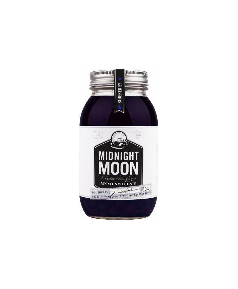 Vendita online Moonshine Americano Midnight Moon Blueberry, mirtilli. Shop whisky di mais moonshine 
