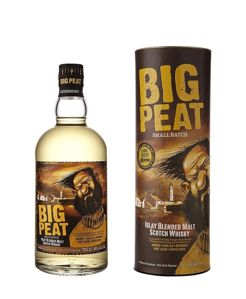 Shop online Big Peat Scotch whiskey. Online shop blended whiskey on the Isle of Islay, Scotland.