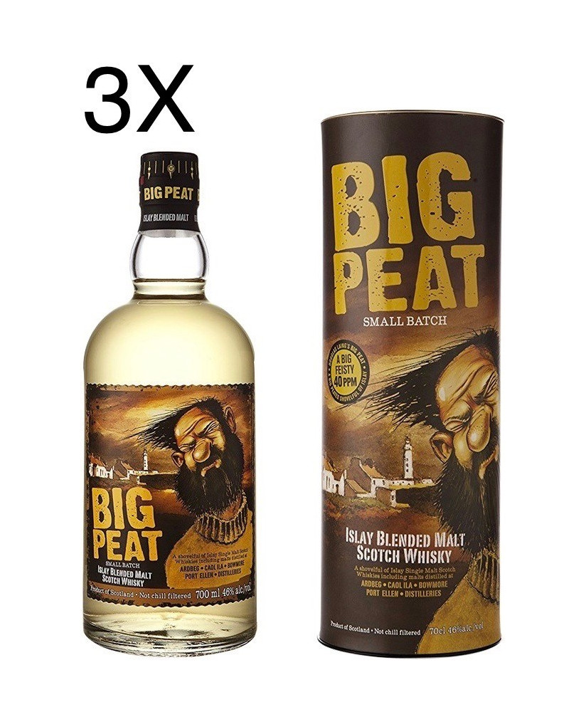 Shop online Big Peat Scotch whiskey. Online shop blended whiskey on the Isle of Islay, Scotland.