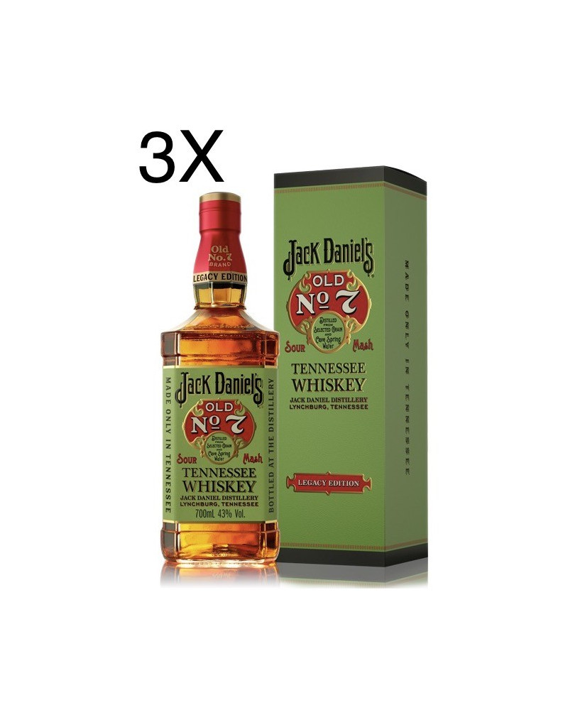 Jack Daniel's - Old No. 7 - Legacy Edition - Tennessee Whisky - Vendita online edizione limitata Jack Daniel's 