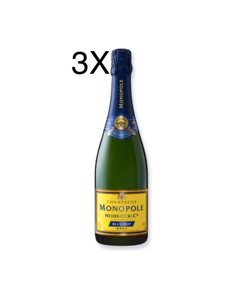 Heidsieck & Co Champagne Monopole Blue Top Brut - Online sale best price French quality bubbles - Shop