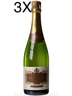 (3 BOTTLES) Trouillard - Brut Authentique - Champagne - 75cl 