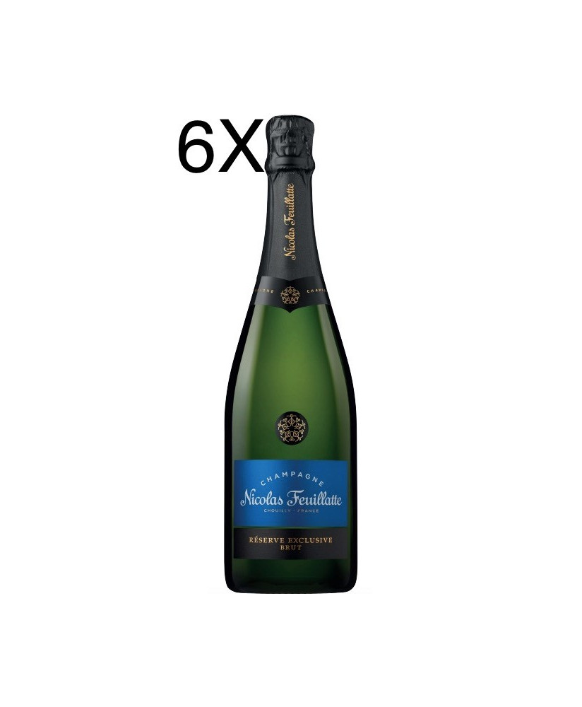 (6 BOTTLES) Nicolas Feuillatte - Brut Réserve - Champagne - 75cl 