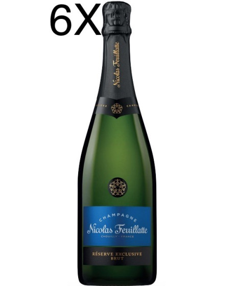 (6 BOTTLES) Nicolas Feuillatte - Brut Réserve - Champagne - 75cl 