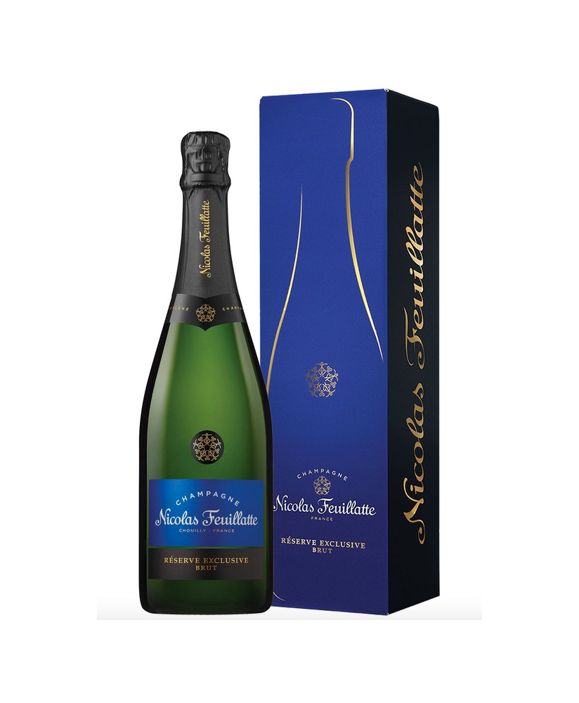 Nicolas Feuillatte - Brut Réserve - Champagne - 75cl - Gift box