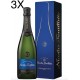 (3 BOTTLES) Nicolas Feuillatte - Brut Réserve - Champagne - 75cl - Gift box