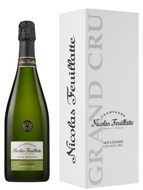 Nicolas Feuillatte - Grand Cru Chardonnay Vintage 2011 - Blanc de Blancs - Champagne - 75cl - Astucciato