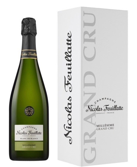 Online shop Champagne Nicolas Feuillatte Grand Cru Blanc de Blancs millésimé. Online quality French champagne Online shop Champagne Nicolas Feuillatte Grand Cru Blanc de Blancs millésimé. Online quality French champagne