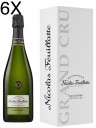 (6 BOTTIGLIE) Nicolas Feuillatte - Grand Cru Chardonnay Vintage 2011 - Blanc de Blancs - Champagne - 75cl - Astucciato