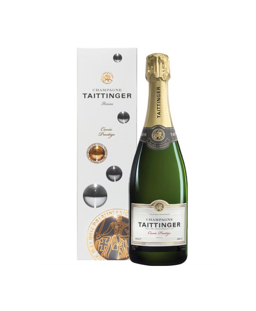 Vendita online Champagne Taittinger Brut Cuvee Prestige. Shop on line champagne francese di qualità al miglior prezzo