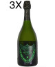 (3 BOTTIGLIE) Dom Pérignon - Vintage 2013 - Luminous Label - 75cl