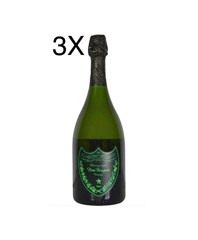 (3 BOTTIGLIE) Dom Pérignon - Vintage 2013 - Luminous Label - 75cl