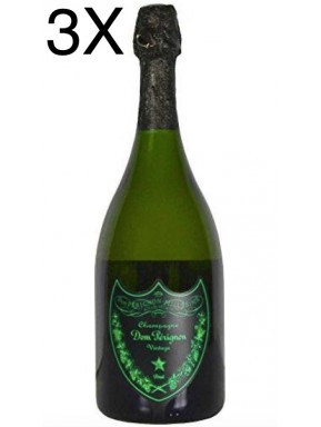 (3 BOTTLES) Dom Pérignon - Vintage 2013 - Luminous Label - 75cl