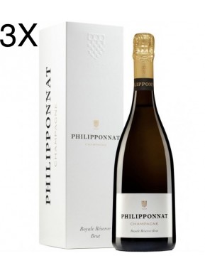 (3 BOTTIGLIE) Philipponnat - Royale Réserve - Champagne - Astucciato - 75cl