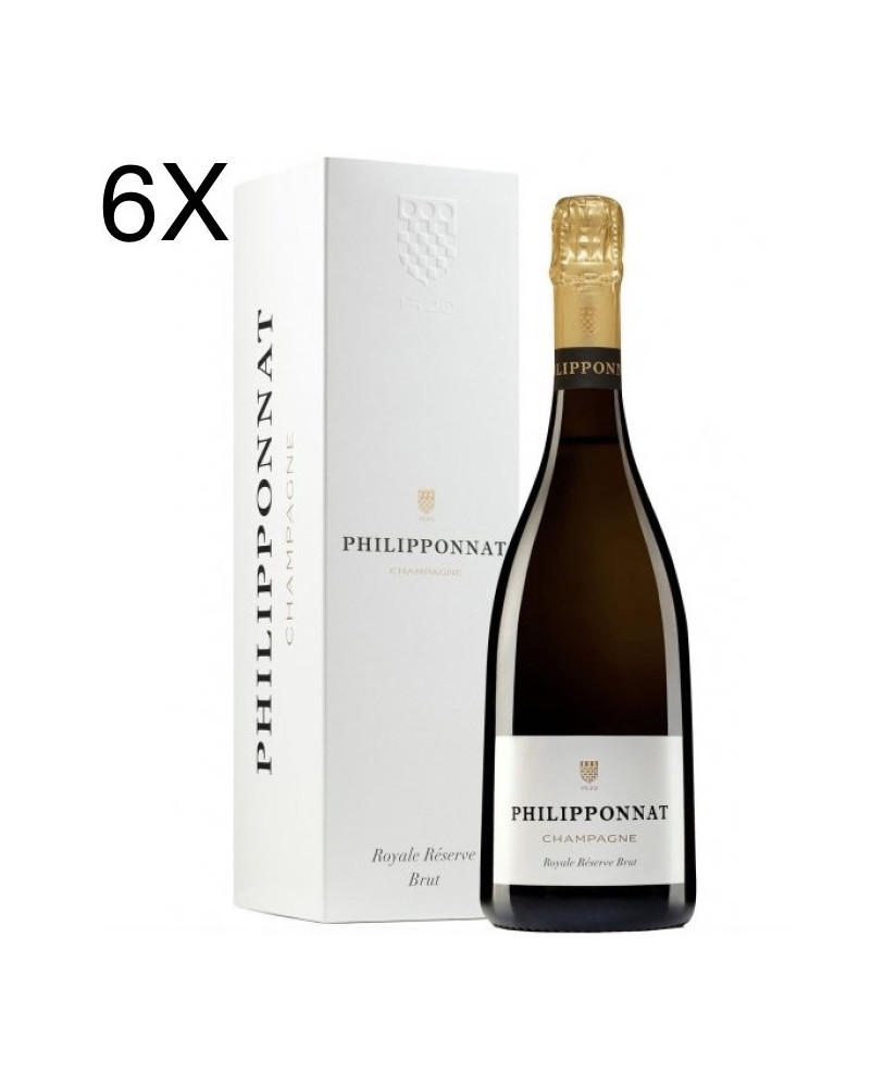 (6 BOTTIGLIE) Philipponnat - Royale Réserve - Champagne - Astucciato - 75cl