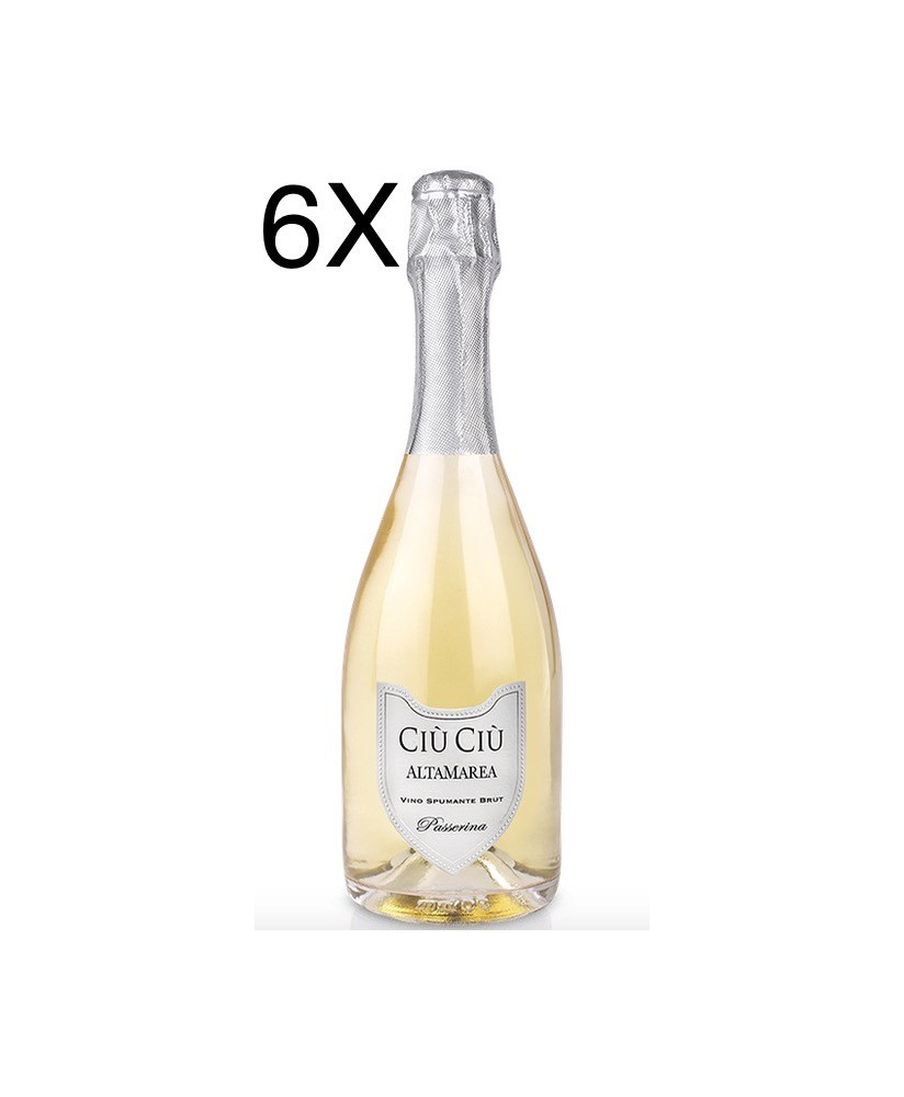 Altamarea Ciù Ciù Passerina Spumante Brut. Online shop bubbles. Best price italian parkling white wine sales