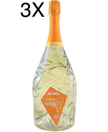 (3 BOTTLES) Astoria - Corderie - Extra Dry - Prosecco Superiore di Valdobbiadene - DOCG - 75cl