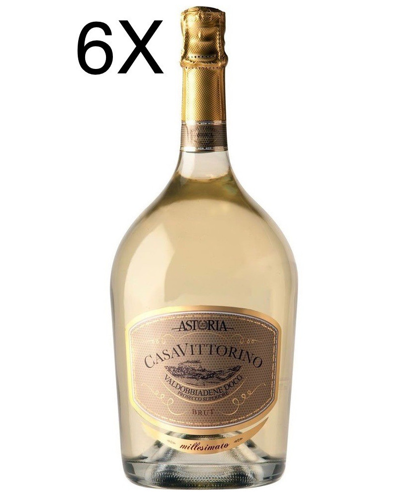 Astoria Casa Vittorino Valdobbiadene Prosecco brut millesimato - Vendita online casavittorino miglior prezzo prosecchi