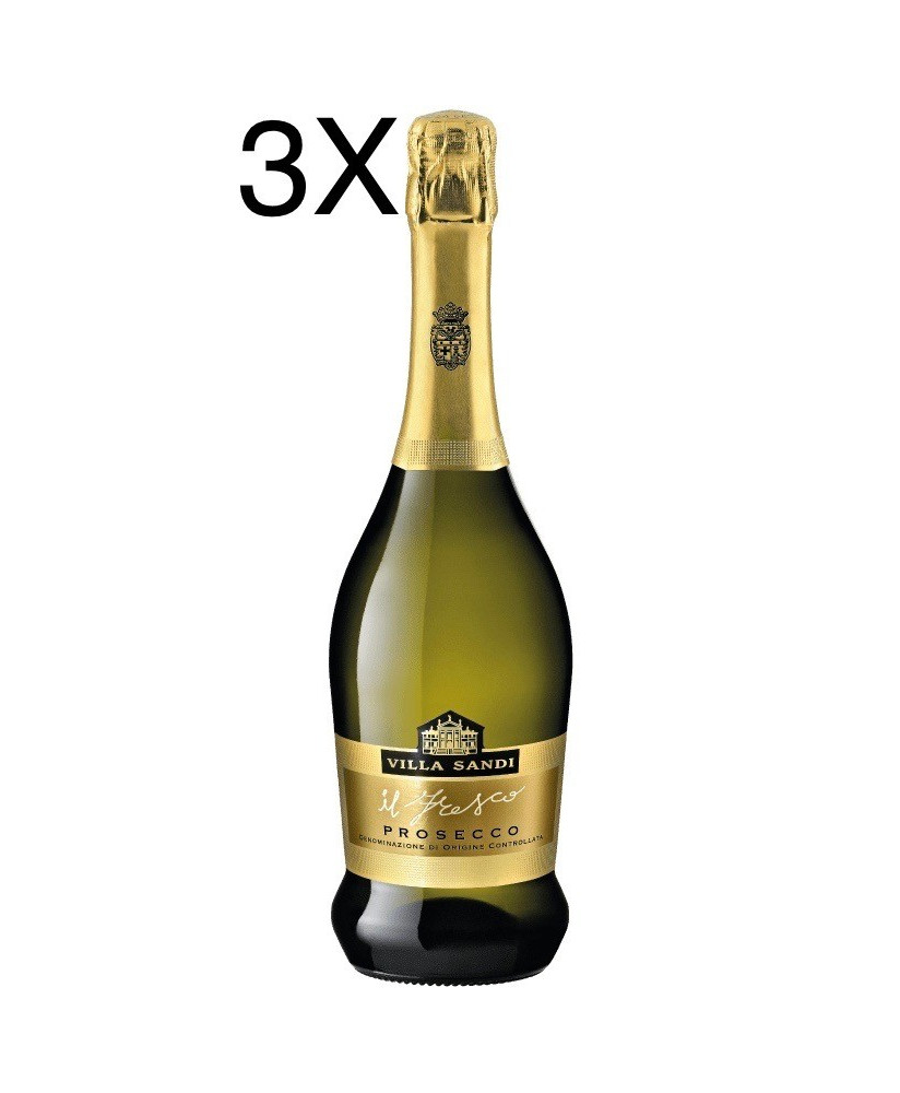 (3 BOTTLES) Villa Sandi - Brut - Il Fresco - Prosecco DOC - 75cl