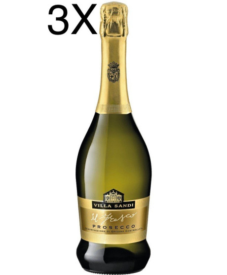 (3 BOTTLES) Villa Sandi - Brut - Il Fresco - Prosecco DOC - 75cl