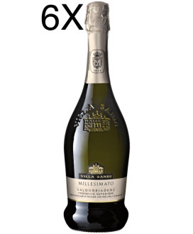 (6 BOTTLES) Villa Sandi - Brut Millesimato 2023 - Valdobbiadene Prosecco Superiore DOCG - 75cl