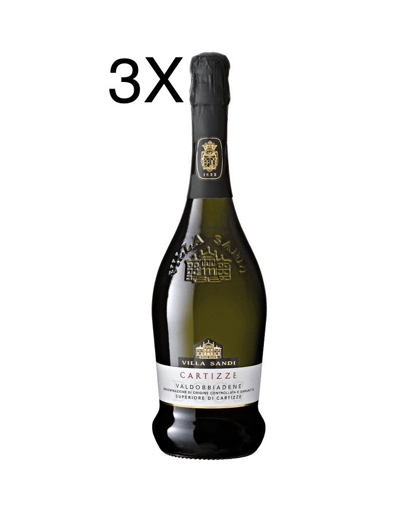 (3 BOTTIGLIE) Villa Sandi - Cartizze - Valdobbiadene DOCG Superiore di Cartizze - 75cl