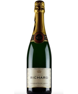 Blanquette de Limoux online sale - Brut Martial Richard AOC. Shop on line French Blanquette, soft sparkling white wine