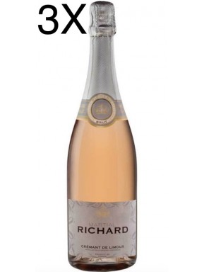 (3 BOTTIGLIE) Cremant de Limoux - Rosé Brut Martial Richard AOC - 75cl