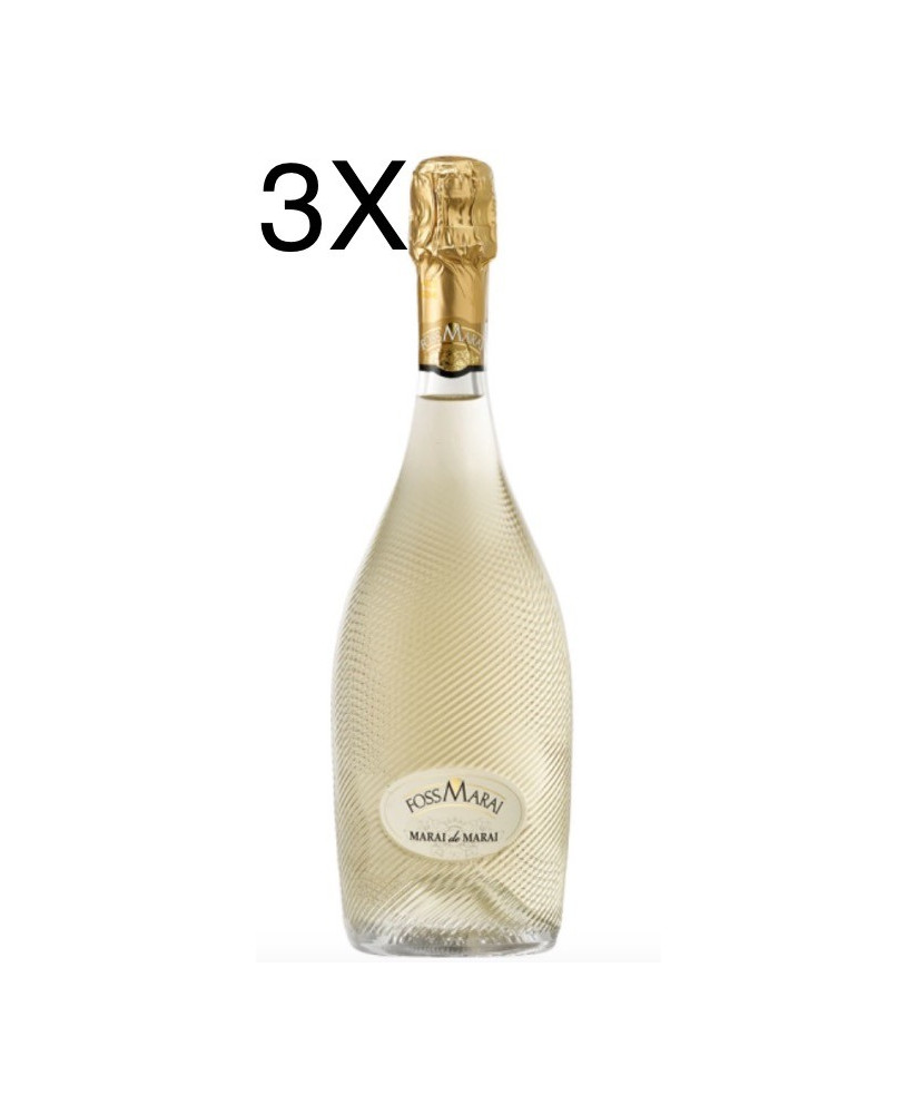 Vendita online Foss Marai -  Marai de Marai Brut, prosecco trevigiano leggero e fruttato. Miglior rapporto qualita' prezzo tra i
