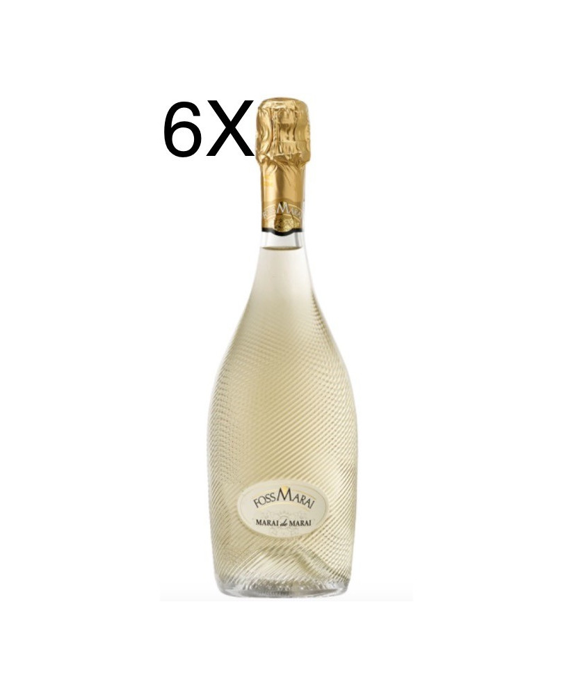 Vendita online Foss Marai -  Marai de Marai Brut, prosecco trevigiano leggero e fruttato. Miglior rapporto qualita' prezzo tra i