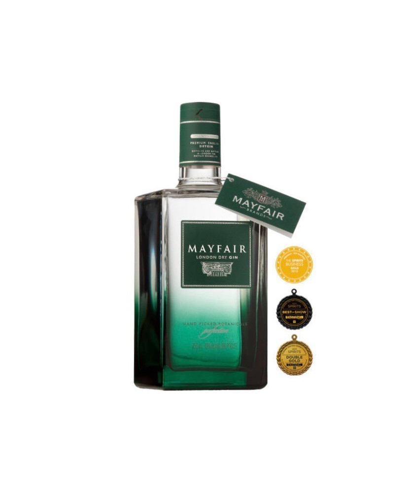 Vendita online Mayfair London Dry Gin. Miglior prezzo online gin inglese Mayfair, centro di Londra. Miglior prezzo online gin