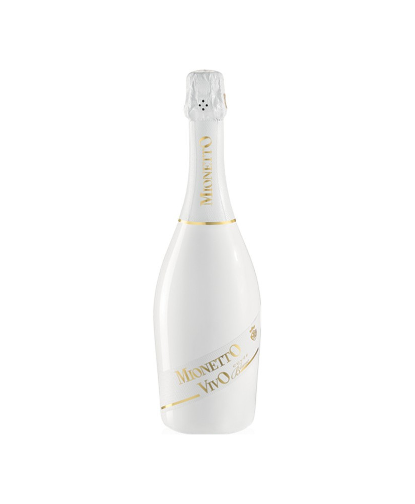 Shop online italian prosecco Mionetto Vivo Cuvee Blanc Extra dry. White sparkling wine. Best price Mionetto