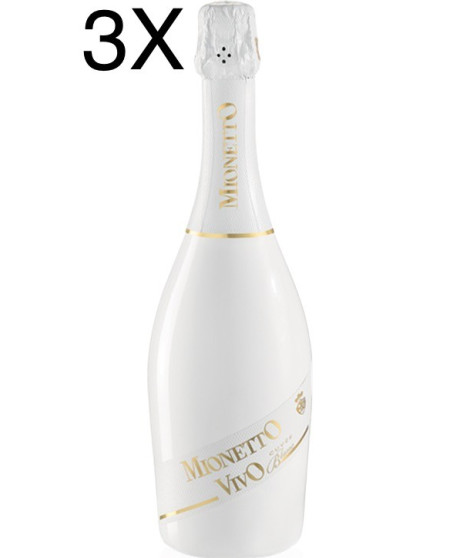 (3 BOTTIGLIE) Mionetto Vivo - Cuvee Blanc - Extra Dry - 75cl