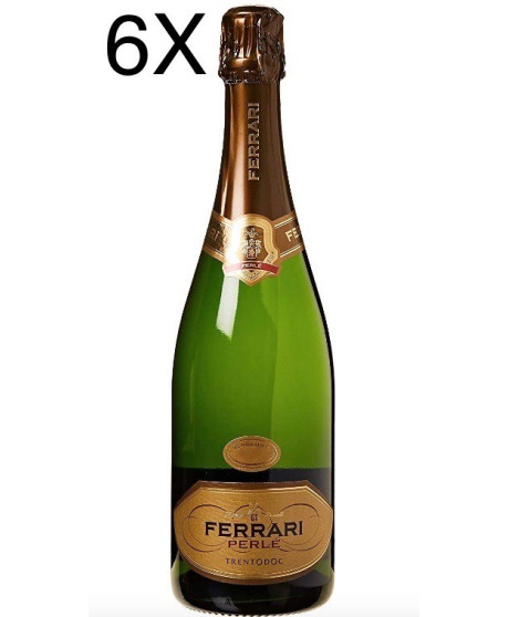 (6 BOTTLES) Ferrari - Perlè 2018 - Trento DOC - 75cl