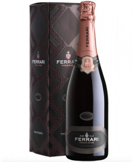 Online sale Ferrari Perlè Rosé. Shop online Ferrari Perlè Rosé Italian Trento Doc, sparkling wine from Italy Trentino