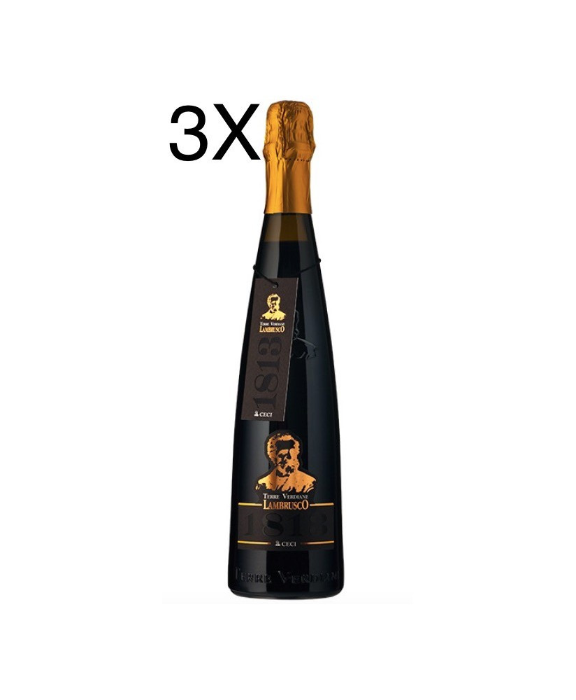 Lambrusco Ceci Dry Terre Verdiane - Online shop Lambrusco Ceci best online price red sparkling Lambrusco