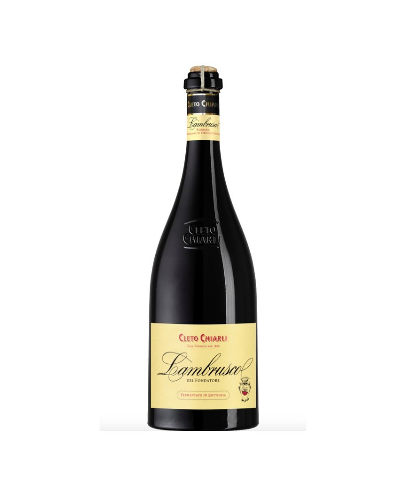 Vendita online lambrusco di Sorbara Cleto Chiarli riserva del fondatore, metodo ancestrale lambrusco emiliano prezzo