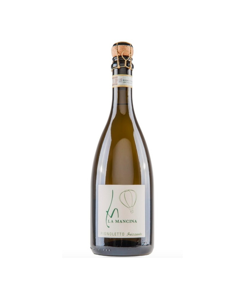 Online shop Pignoletto La Mancina. Sale on line italian sparkling wine white wine hills Bologna. Charmat method