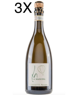 Vendita online Pignoletto La Mancina. Shop on line vino bianco frizzante da tavola colli bolognesi DOCG. Metodo Charmat